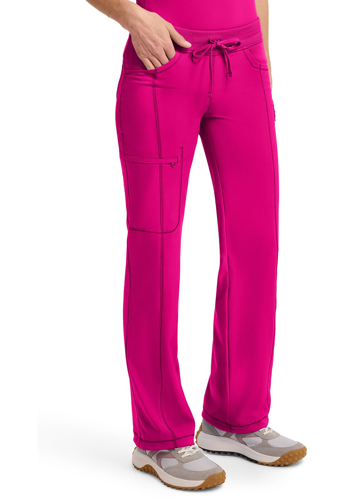 Infinity Straight Leg Scrub PantCherokee Infinity1123A-CARMINEPINK-XXS