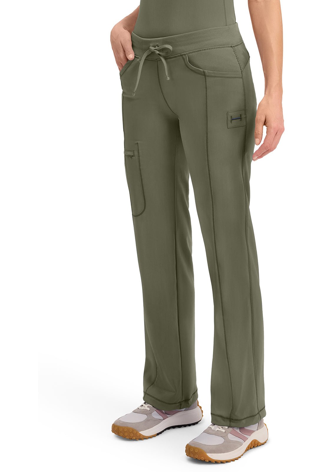 Infinity Straight Leg Scrub PantCherokee Infinity1123A-OLIVE-XXS