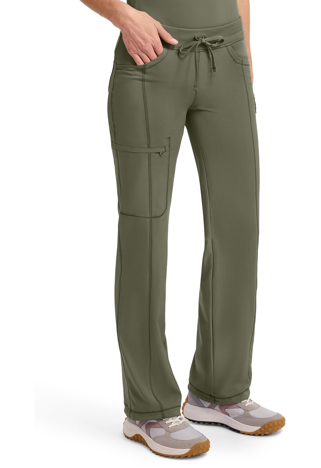 Infinity Straight Leg Scrub PantCherokee Infinity1123A-OLIVE-XXS
