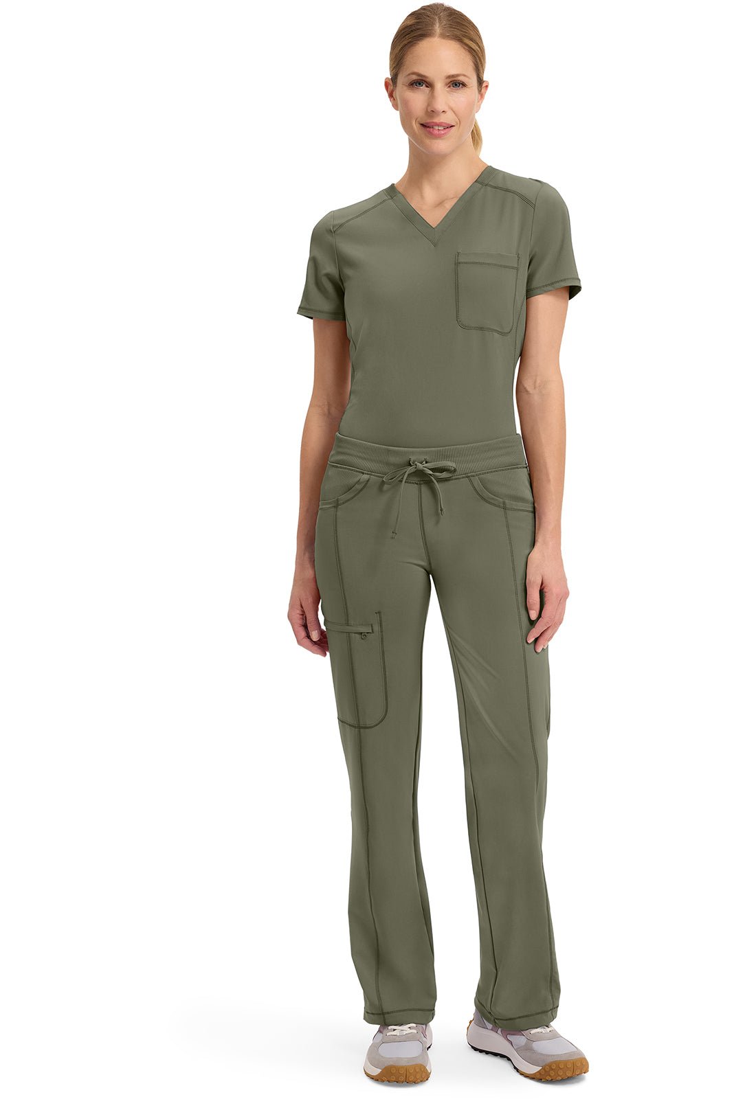 Infinity Straight Leg Scrub PantCherokee Infinity1123A-OLIVE-XXS