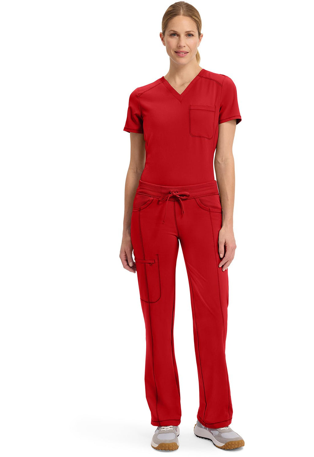Infinity Straight Leg Scrub PantCherokee Infinity1123A-RED-M