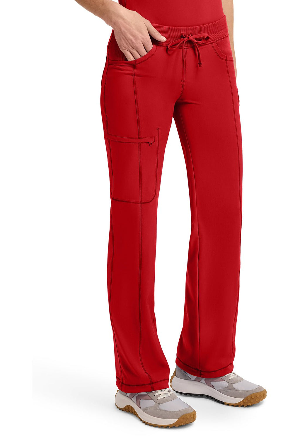 Infinity Straight Leg Scrub PantCherokee Infinity1123A-RED-M