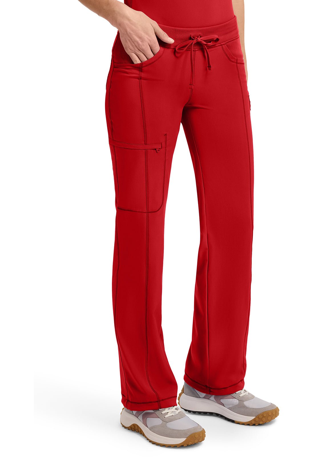 Infinity Straight Leg Scrub PantCherokee Infinity1123A-RED-M