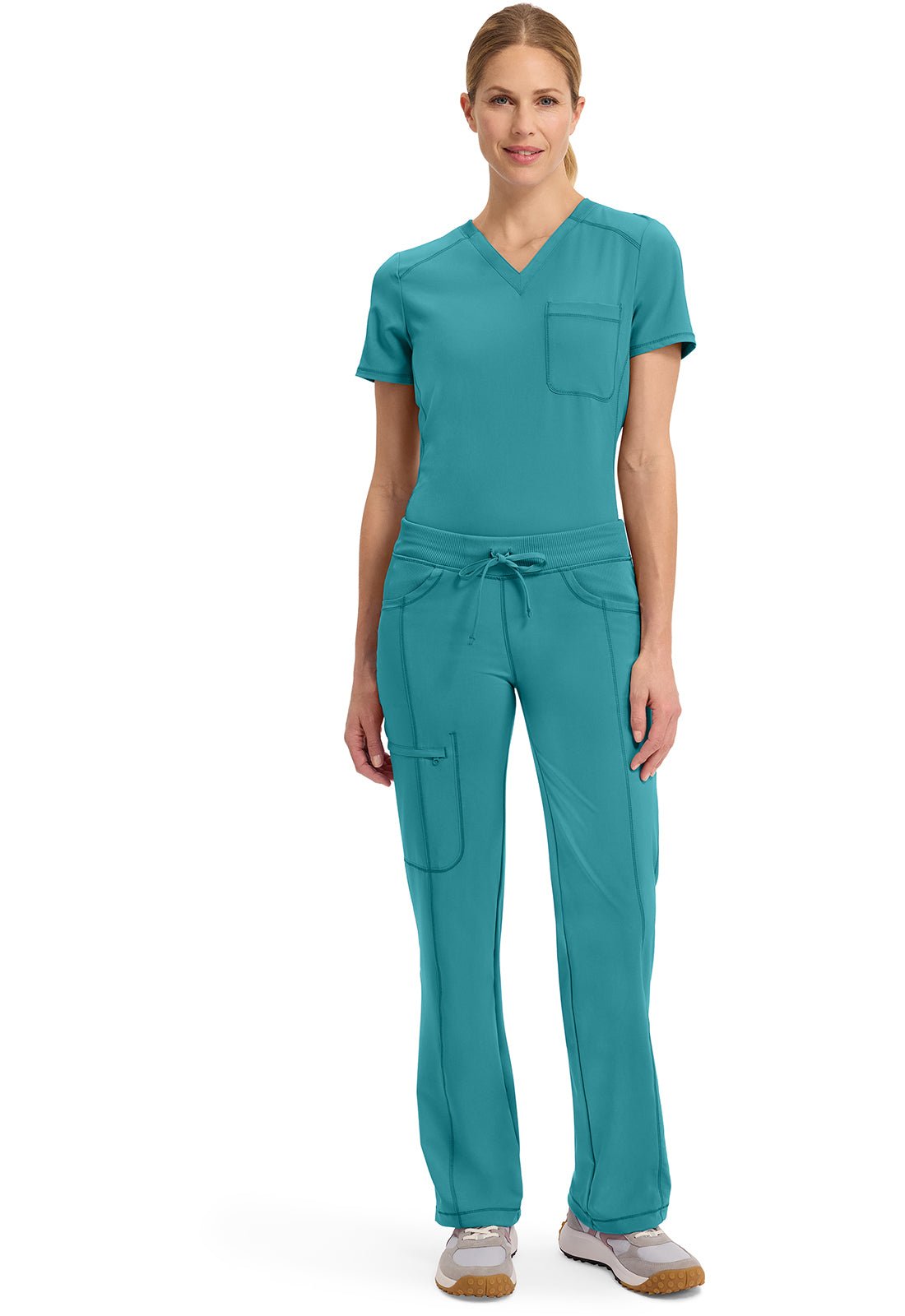 Infinity Straight Leg Scrub PantCherokee Infinity1123A-TEAL-2X