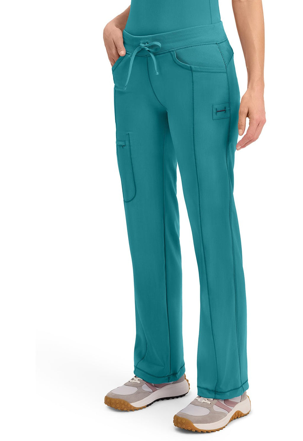 Infinity Straight Leg Scrub PantCherokee Infinity1123A-TEAL-2X