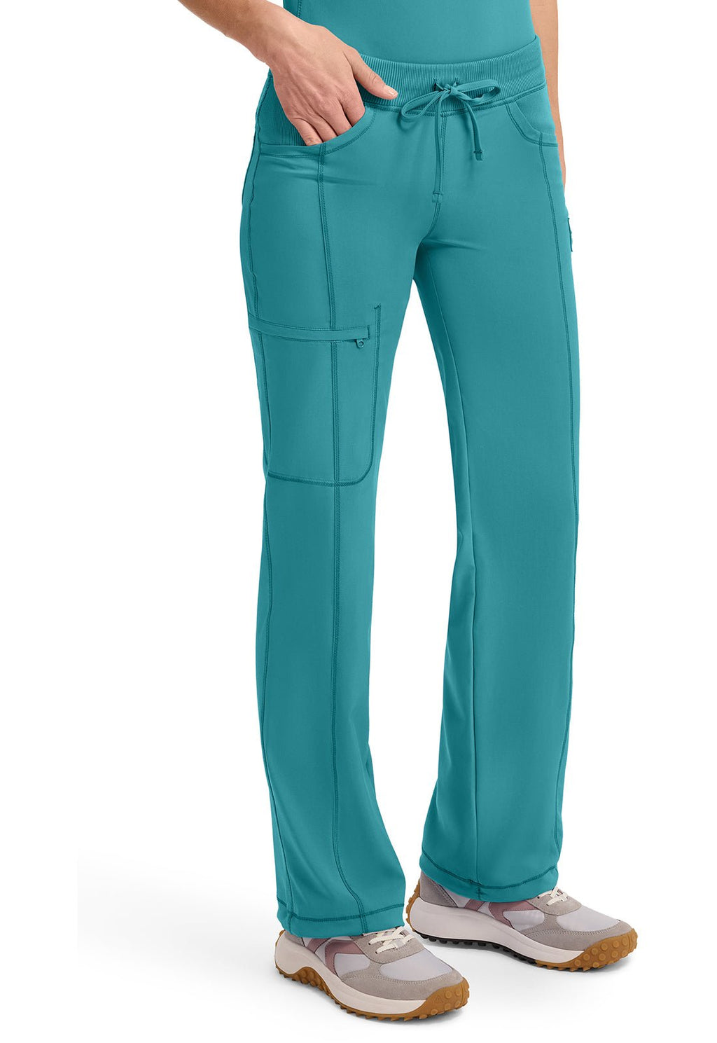 Infinity Straight Leg Scrub PantCherokee Infinity1123A-TEAL-2X