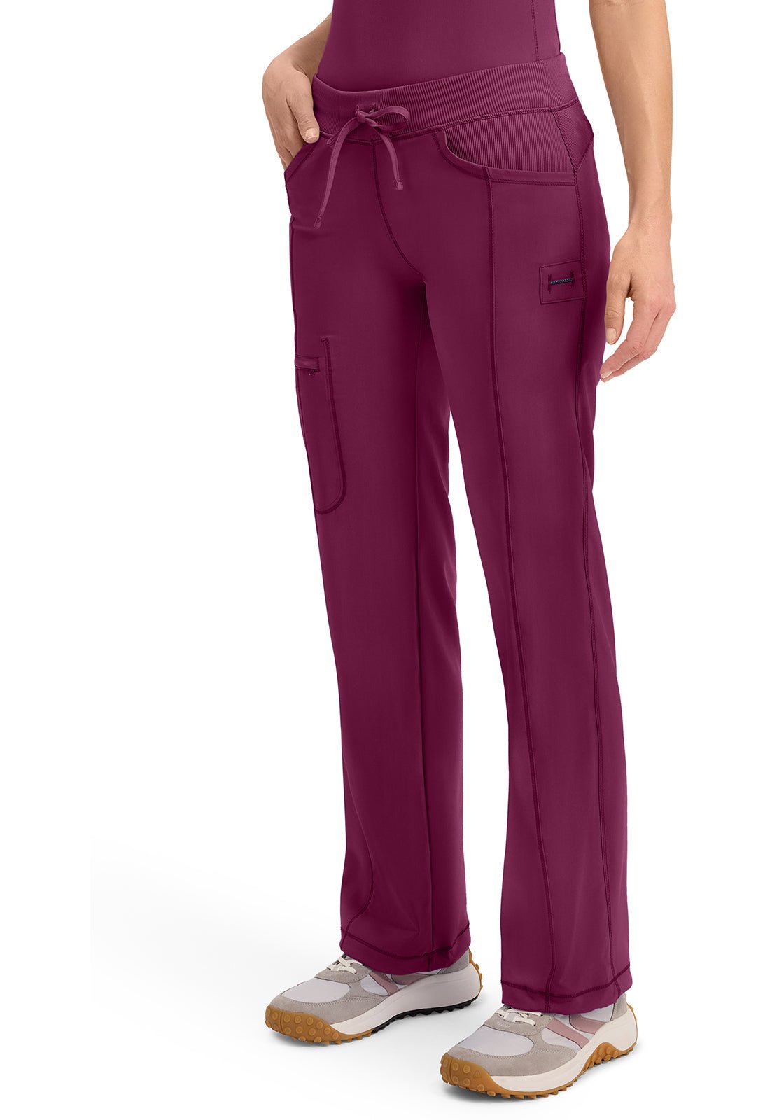 Infinity Straight Leg Scrub PantCherokee Infinity1123A-WINE-XXS
