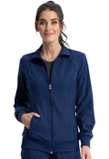 Infinity Zip Front Scrub JacketCherokee Infinity2391A-NAVY-XXS