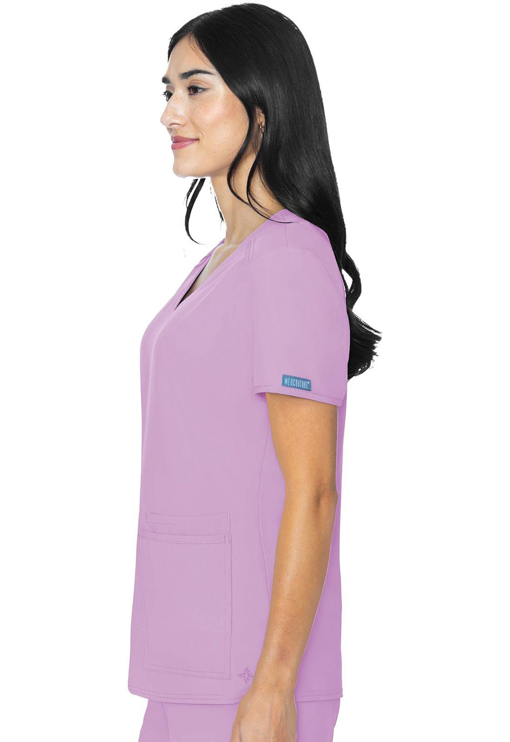Insight 3 Pocket Scrub Top – Lightweight, Medium StretchMed CoutureMC2411-LILAC-XS