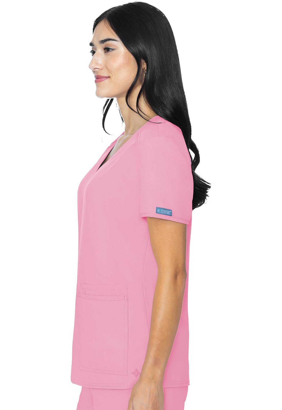 Insight 3 Pocket Scrub Top – Lightweight, Medium StretchMed CoutureMC2411-TAFFYPINK-XS