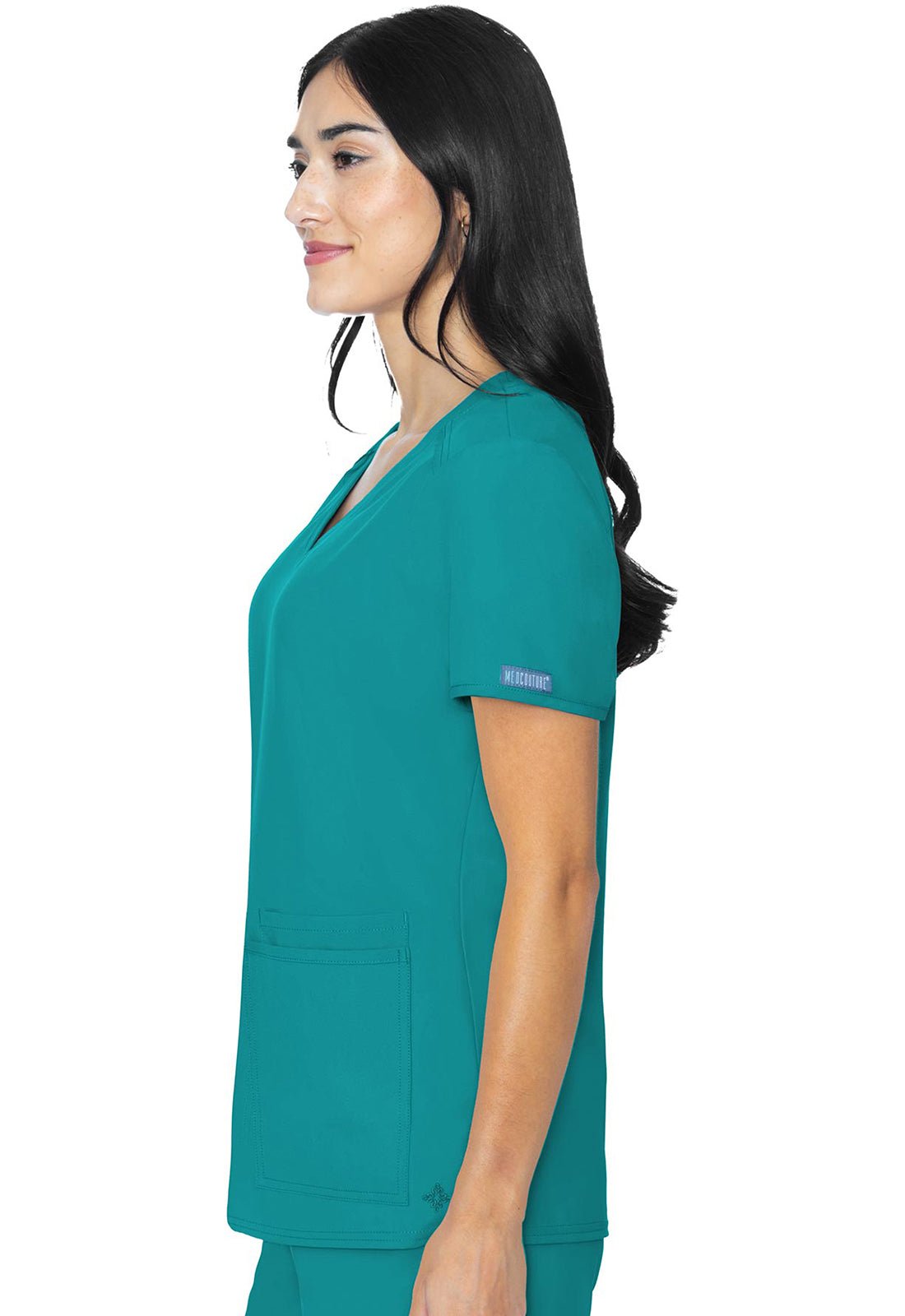 Insight 3 Pocket Scrub Top – Lightweight, Medium StretchMed CoutureMC2411-TEAL-XS
