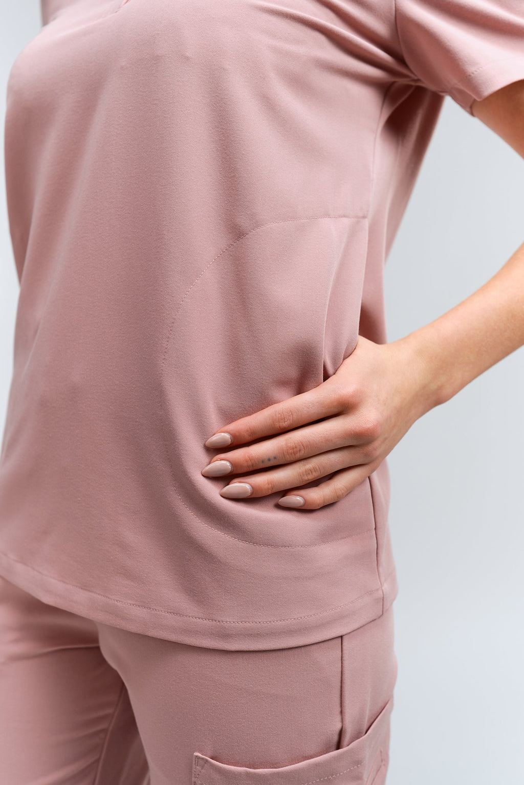 Gloria Button Up Scrub Top