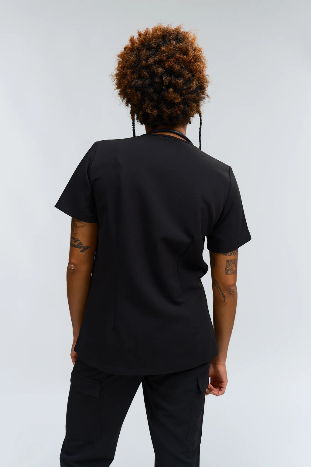 Olivia Tuck In Scrub Top