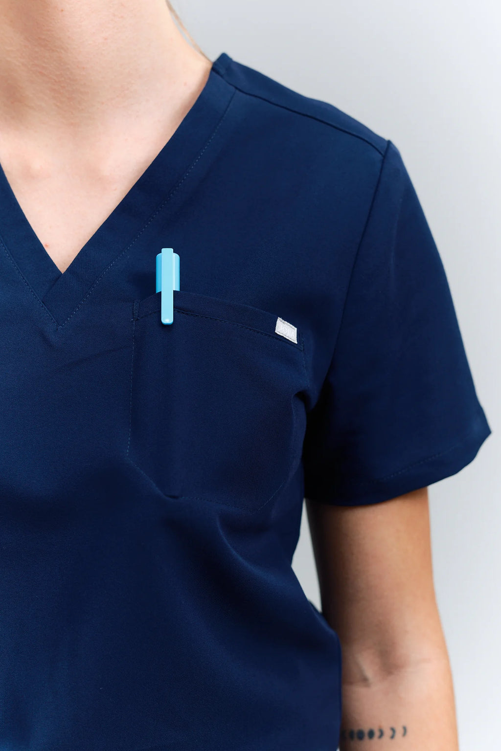 Olivia Tuck In Scrub Top