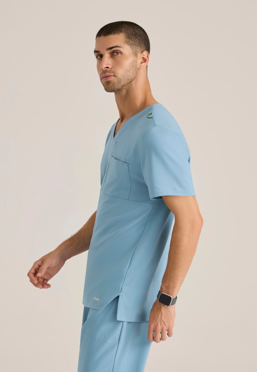 Journey 1 - Pocket Scrub TopGrey's Anatomy EvolveGSST179-OCEANMIST-XS