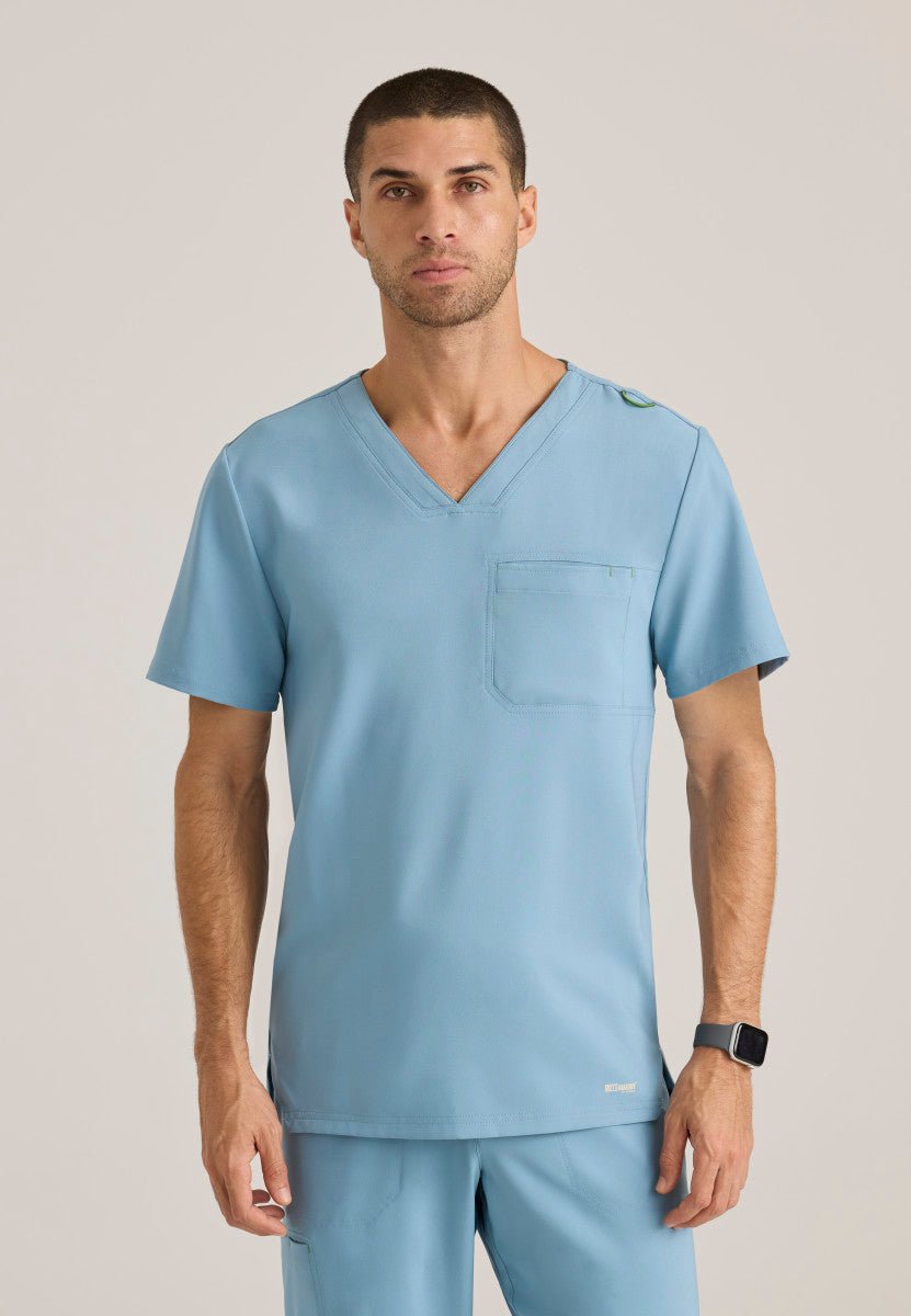 Journey 1 - Pocket Scrub TopGrey's Anatomy EvolveGSST179-OCEANMIST-XS