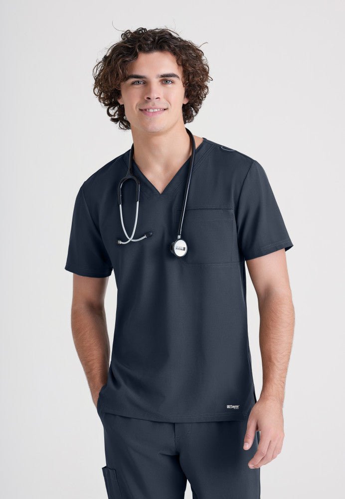 Journey 1 - Pocket Scrub TopGrey's Anatomy EvolveGSST179-STEEL-XS