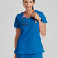 Grey's Anatomy Kira Top -  Women's V-Neck Scrub Top Women's Scrub Top Grey's Anatomy Classic Royal XS 