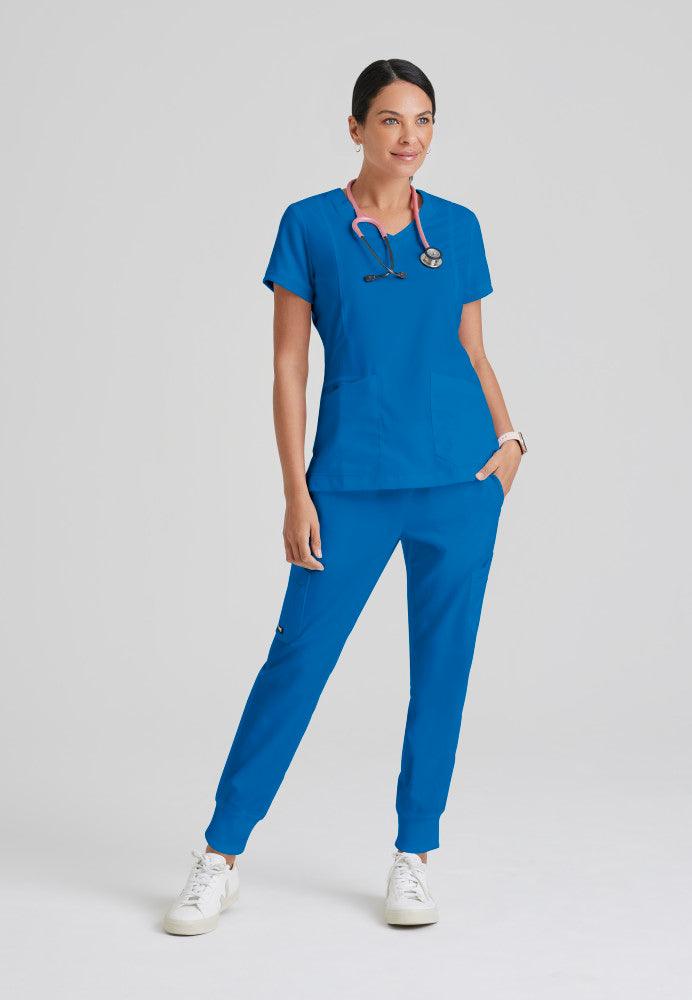 Grey's Anatomy Kira Top -  Women's V-Neck Scrub Top Women's Scrub Top Grey's Anatomy Classic   