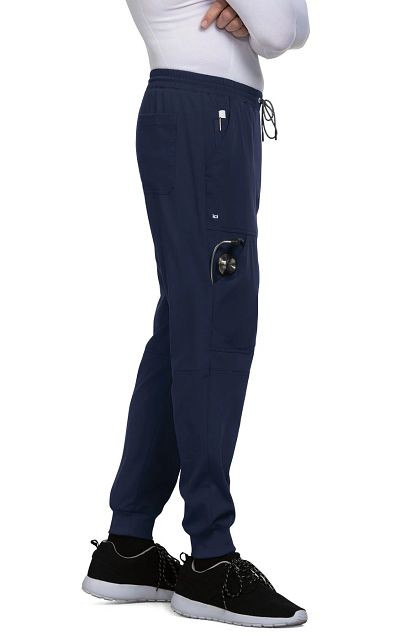 Tall Day to Night Men's 7-Pocket Jogger Scrub Pants Men's Tall Scrub Pant koi Next Gen