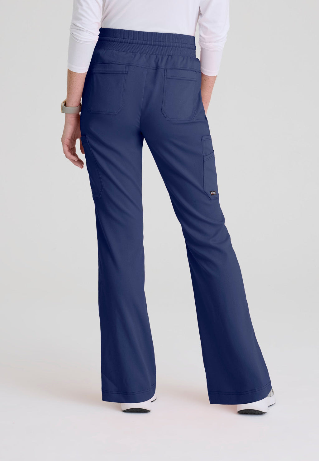 Kristi High - Rise Scrub PantGrey's Anatomy Spandex StretchGRSP722-INDIGO-XXS