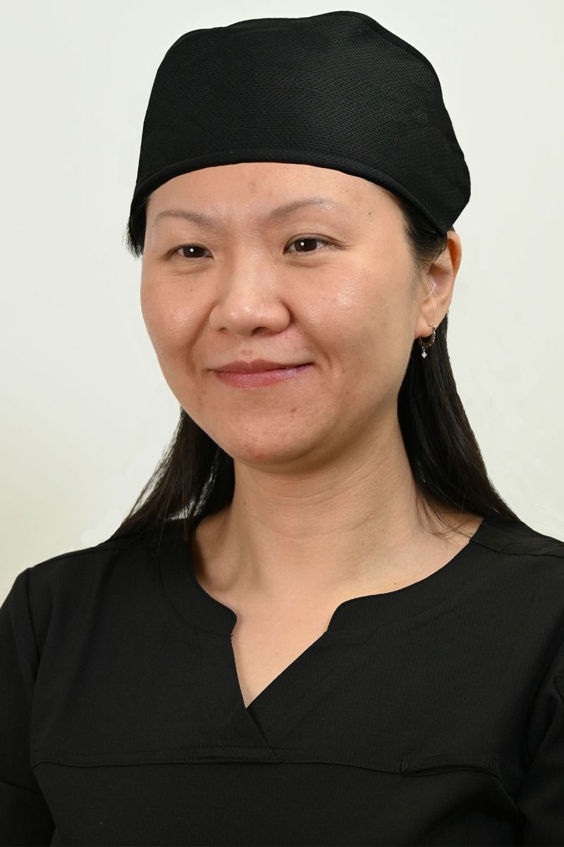 Ladies Mesh Chef HatMobbCF601-BLACK-S-M