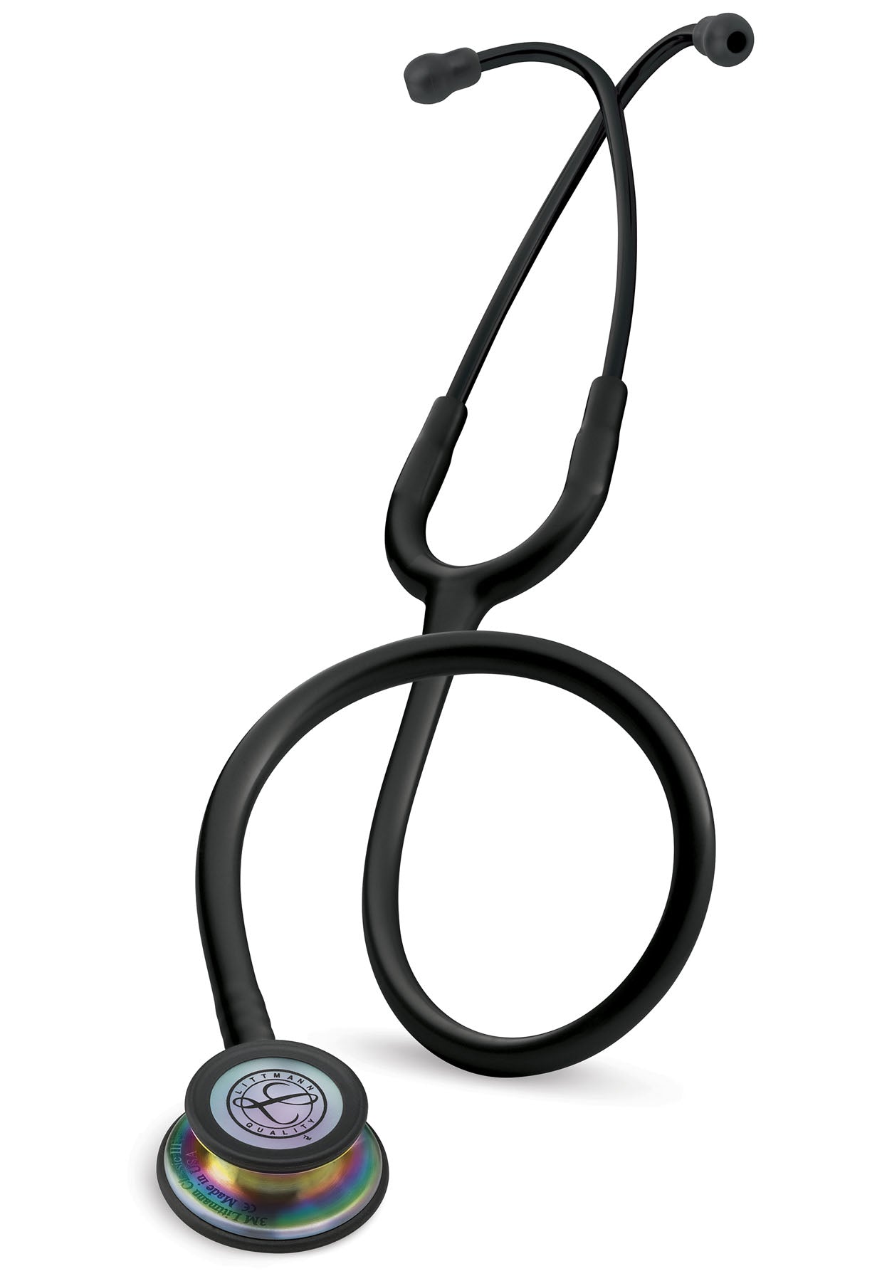 Littmann Classic III Stethoscope Stethoscope Littmann 3M Black with Rainbow Finish  