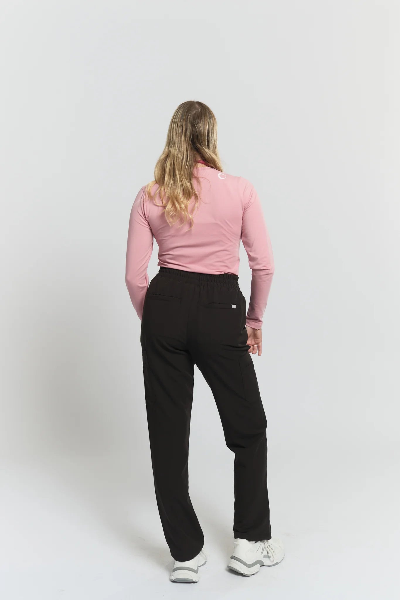 Lulu Straight Leg Scrub PantsJoiiaLULU-BLACK-XS