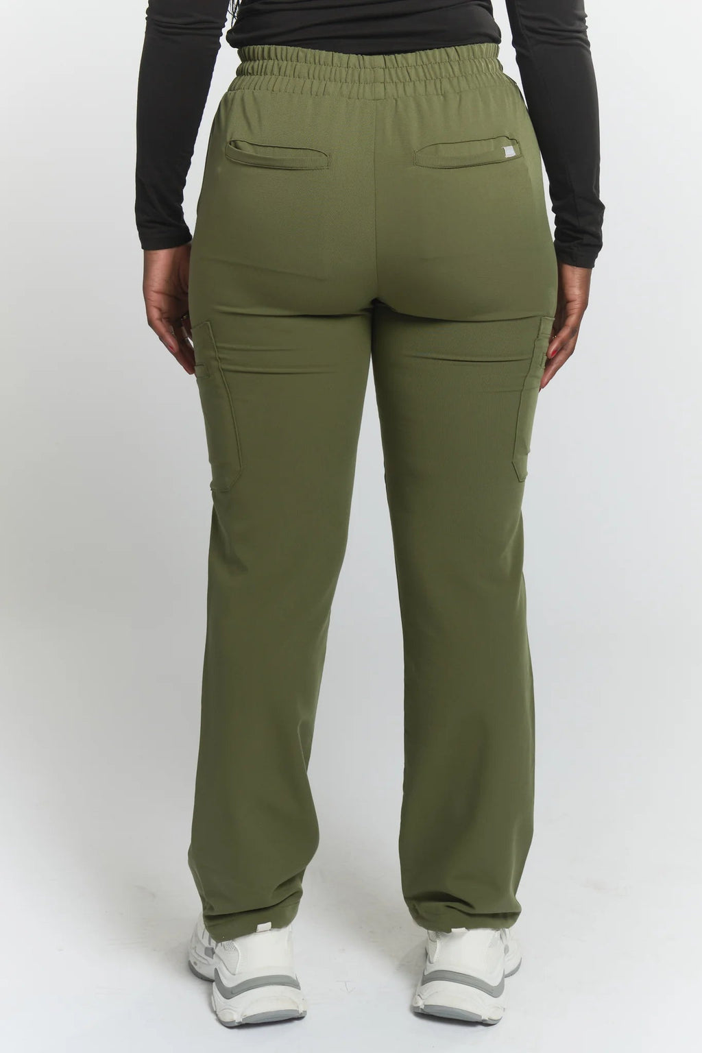 Lulu Straight Leg Scrub PantsJoiiaLULU-MOSSYGREEN-XS