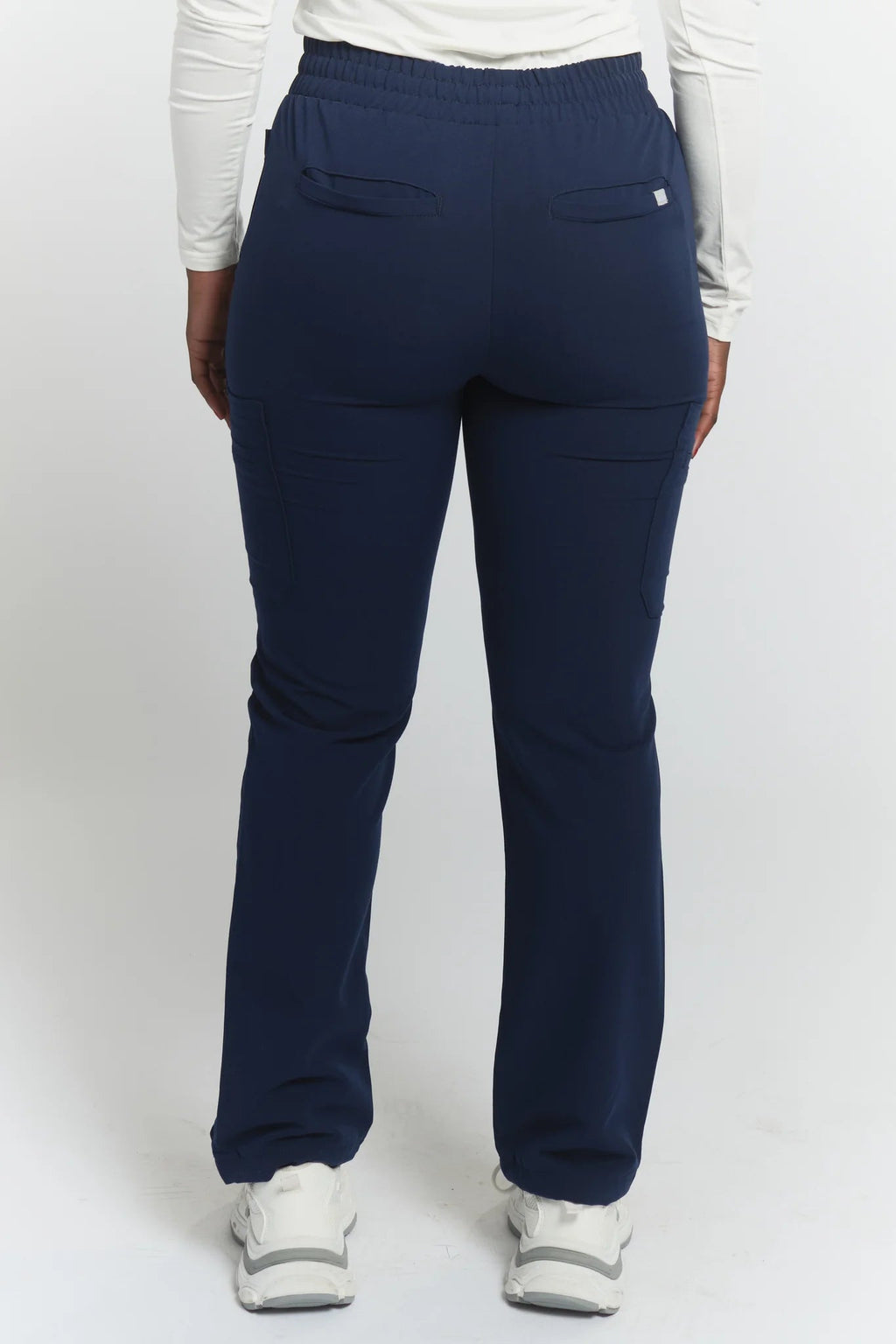 Lulu Straight Leg Scrub PantsJoiiaLULU-NAVY-XS