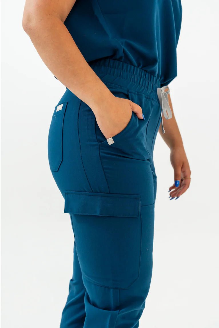 Lydia Jogger Scrub PantsJOIIALYDIA-ABYSSBLUE-XS
