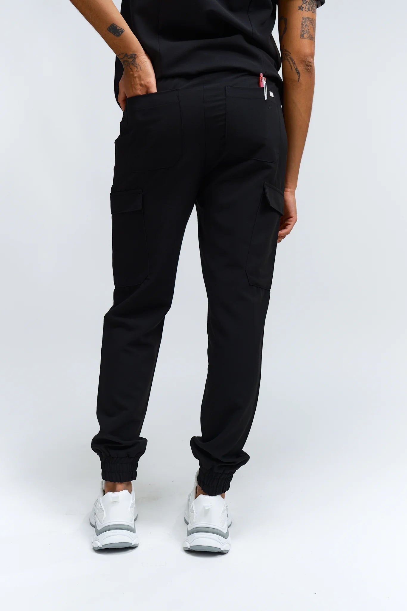 Lydia Jogger Scrub PantsJOIIALYDIA-BLACK-XS
