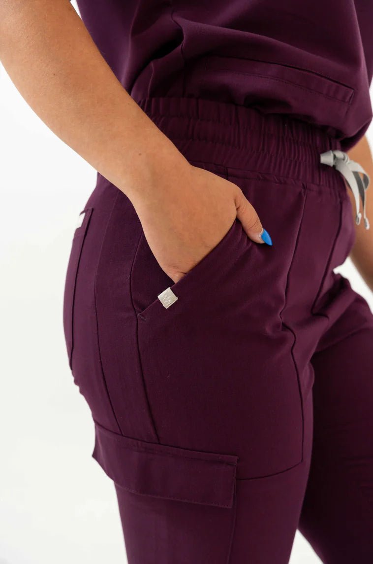 Lydia Jogger Scrub PantsJOIIALYDIA-ROYALPURPLE-XS