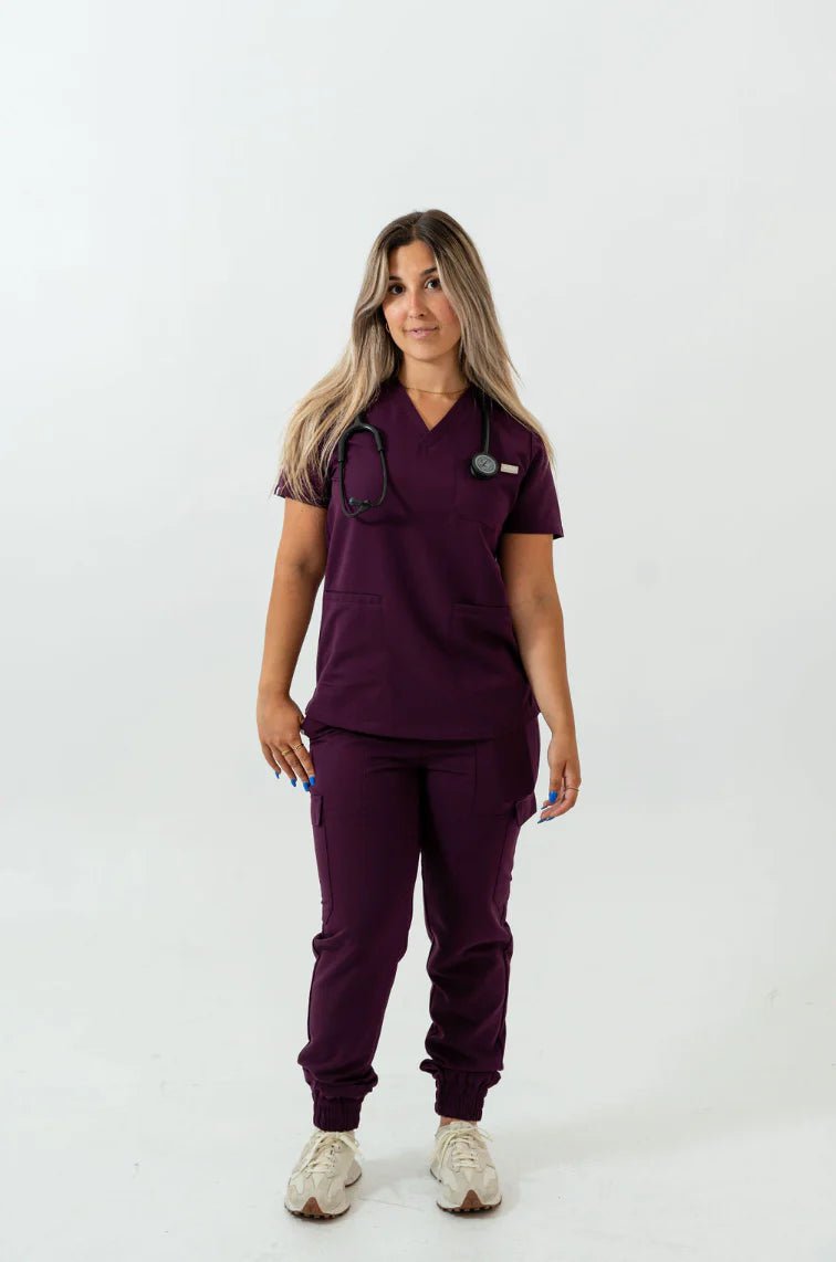 Lydia Jogger Scrub PantsJOIIALYDIA-ROYALPURPLE-XS