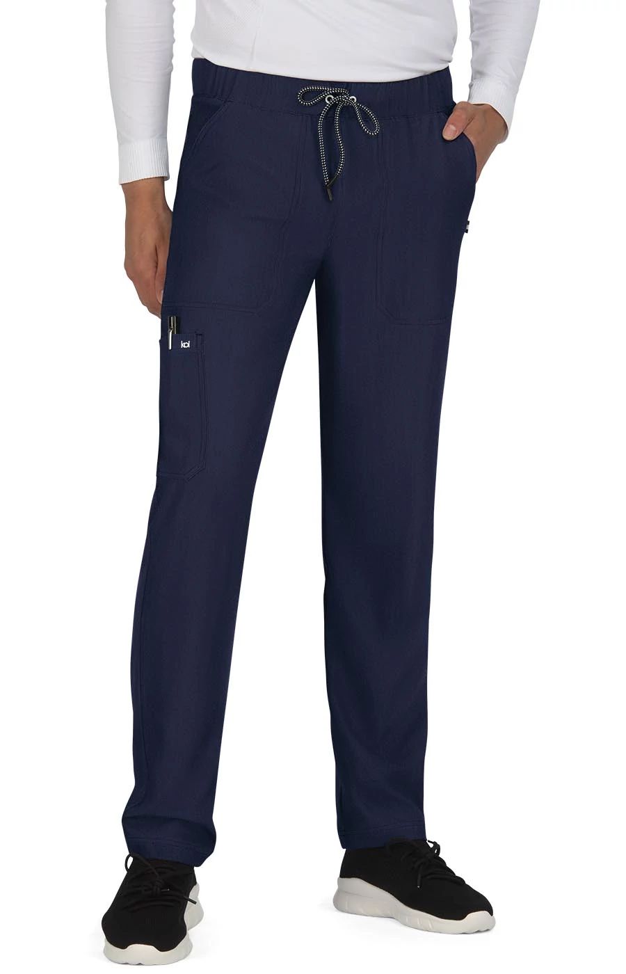 Make It Happen - Men’s 6 - Pocket Scrub Pantskoi Next Gen609-BLACK-XS