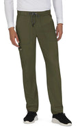 Make It Happen - Men’s 6 - Pocket Scrub Pantskoi Next Gen609-OLIVE-XS