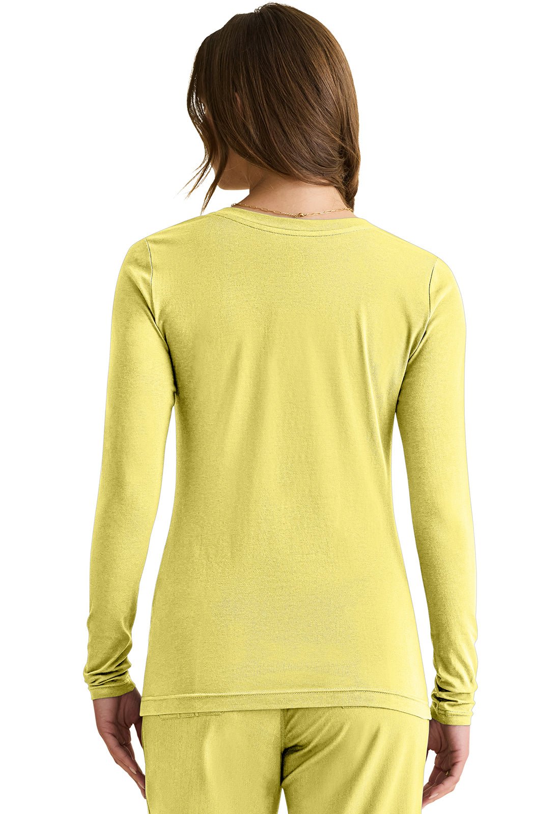 Melissa Underscrub - Longsleeve TeeHealing Hands5047-CANARY-XXS