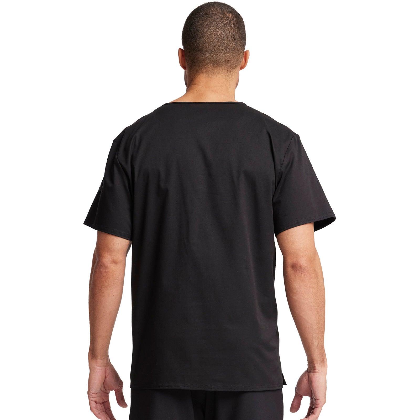 Men's Scrub Top in Fast As Lightning Mens' Print Top Cherokee Licensed   