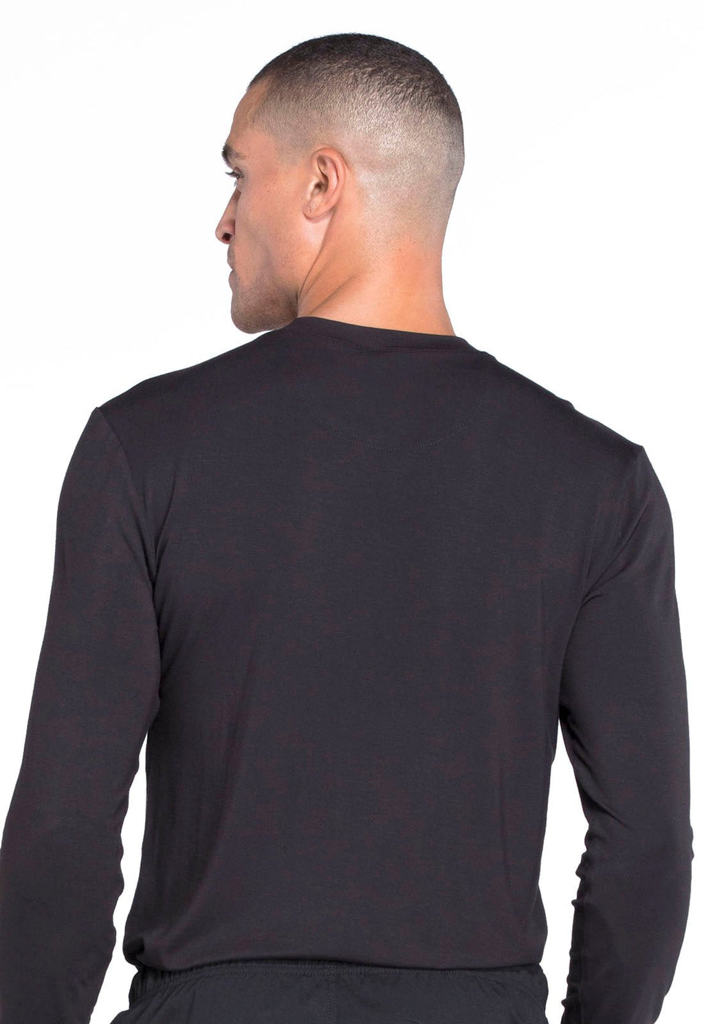 Men's Underscrub Knit TopCherokee WorkwearWW700-BLACK-XS