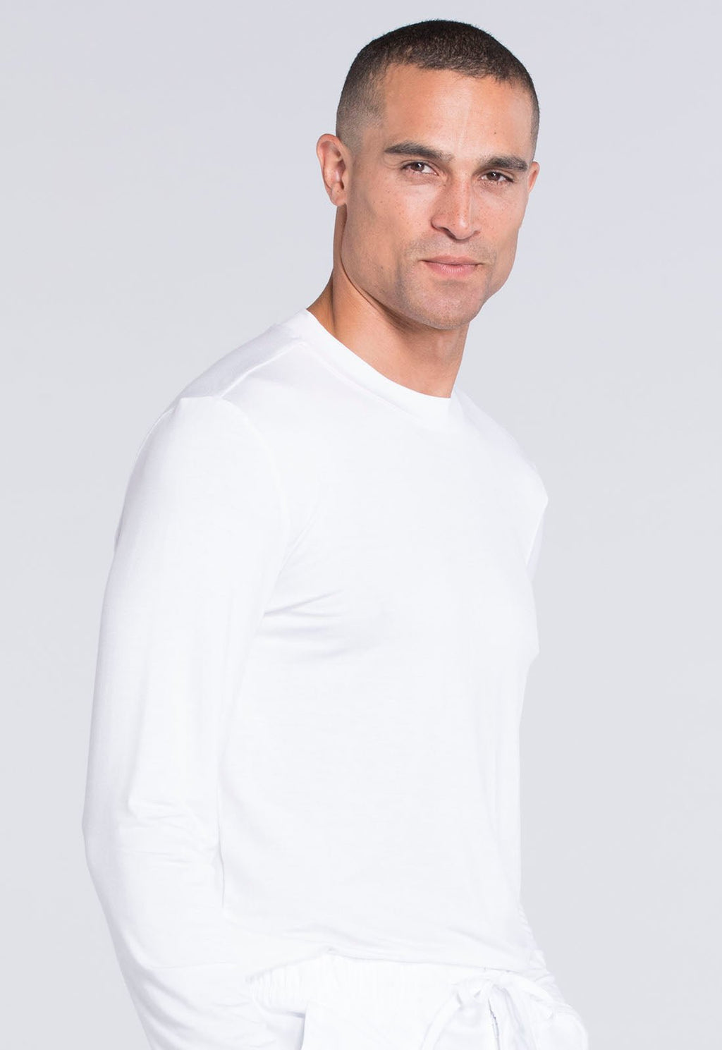 Men's Underscrub Knit TopCherokee WorkwearWW700-WHT-1