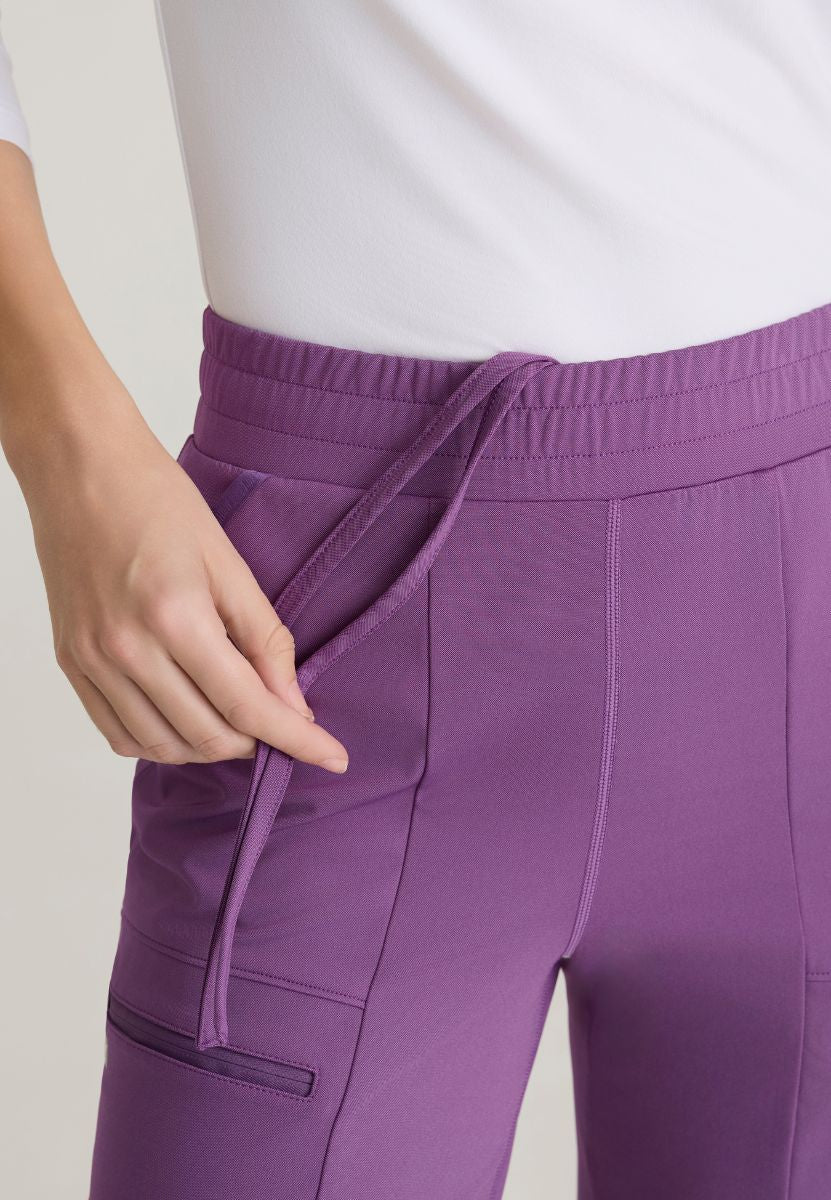 Momentum Straight Leg Knit Scrub PantGrey's Anatomy Knit StretchGRSP685-VIOLET-XXS