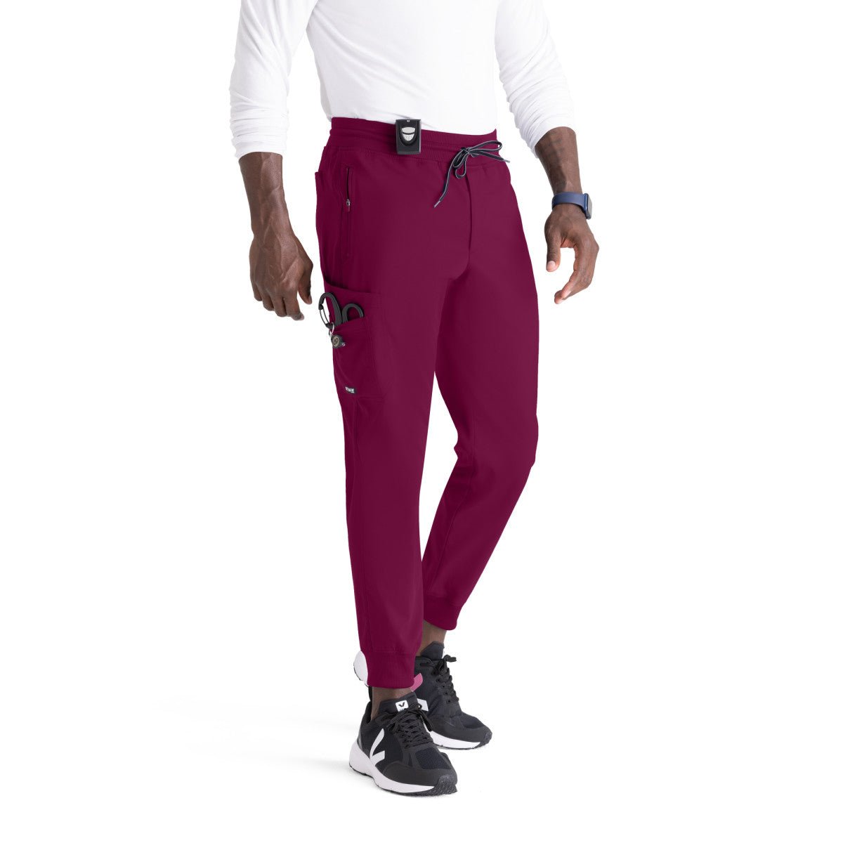Murphy Jogger Scrub PantGrey's Anatomy Spandex StretchGRSP550-WINE-XS