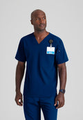 Murphy Scrub TopGrey's Anatomy Spandex StretchGRST079-INDIGO-XS