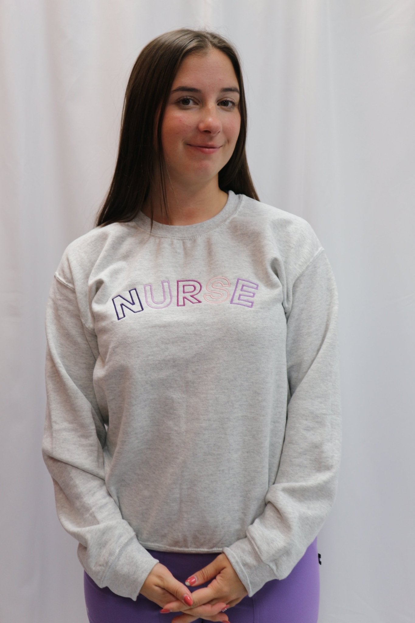 NURSE Crewneck SweatshirtLasalle Uniform
