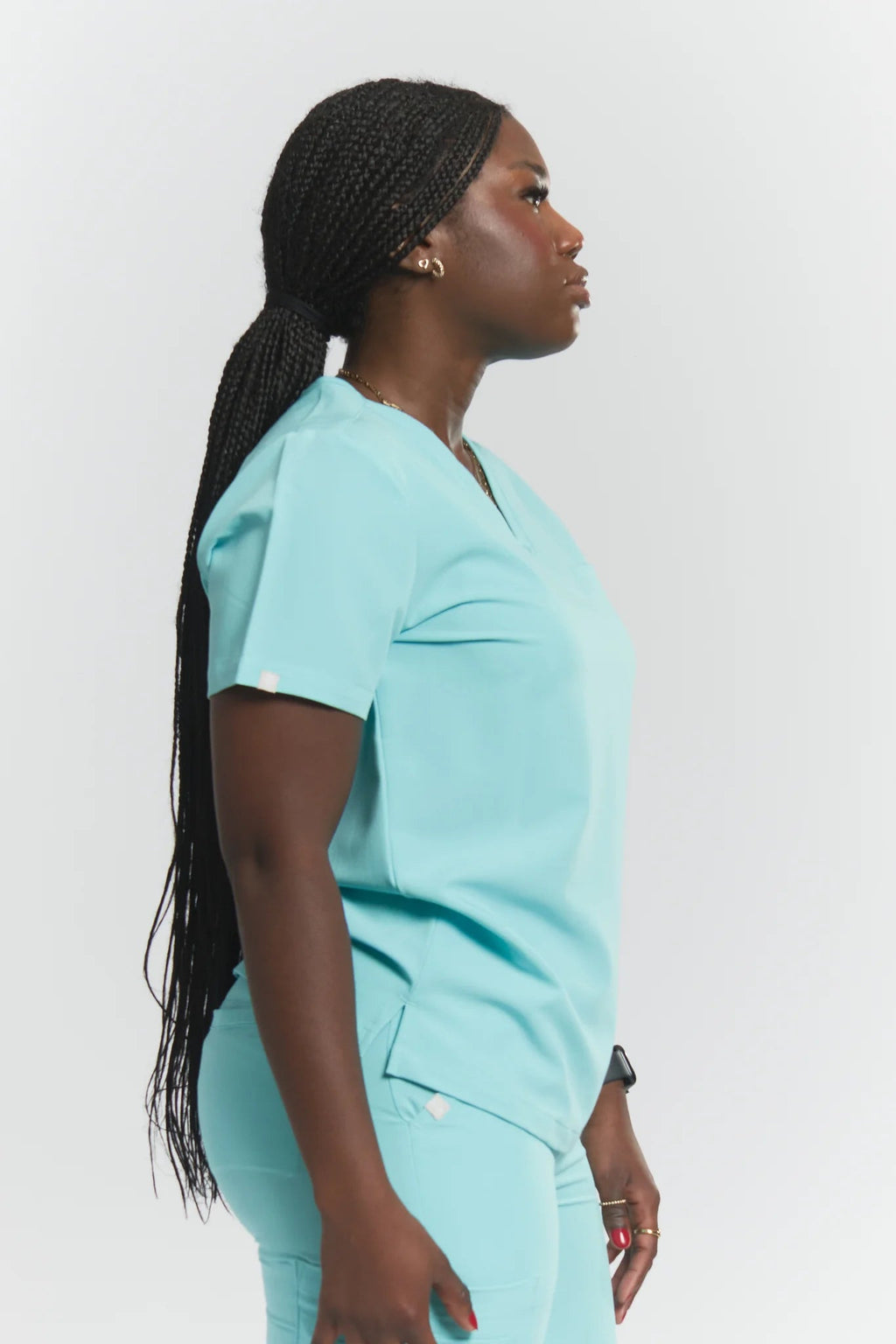Olivia Tuck - In Scrub TopJOIIAOLIVIA-SKYBLUE-XS