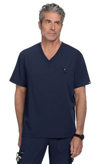 On Call Men's 1 - Pocket Tuck - In Scrub Topkoi Next Gen671-NAVY-XS