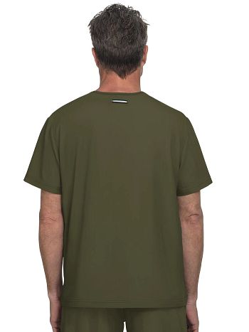 On Call Men's 1 - Pocket Tuck - In Scrub Topkoi Next Gen671-OLIVE-XS