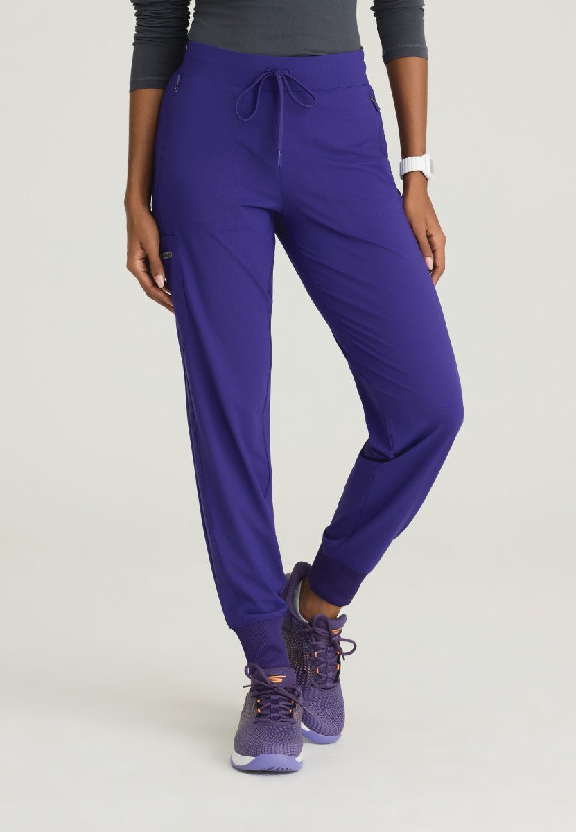 Pace High - Rise Scrub JoggerSkechers Slip - ins by BarcoSKP669-BRILLIANCE-XXS