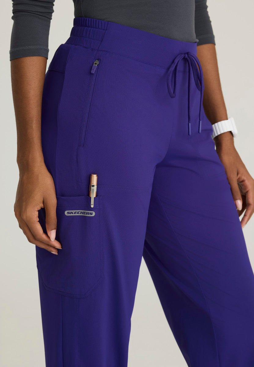 Pace High - Rise Scrub JoggerSkechers Slip - ins by BarcoSKP669-BRILLIANCE-XXS