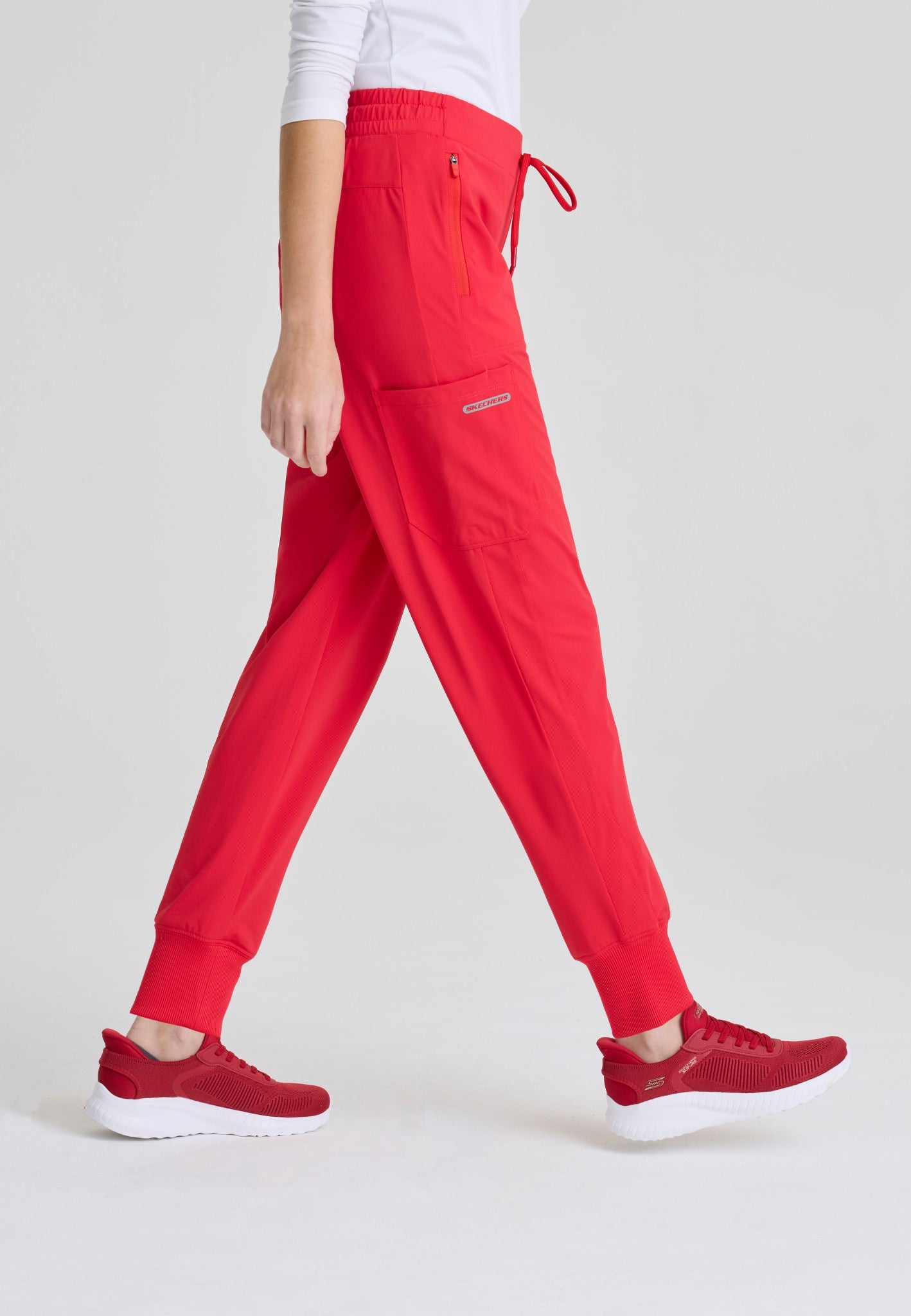 Pace High - Rise Scrub JoggerSkechers Slip - ins by BarcoSKP669-HERO-XXS